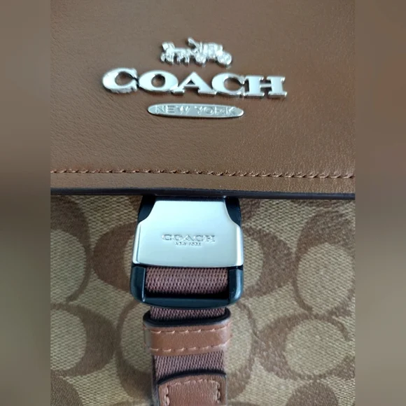 COACH Signature Pace Bag CR131 Khaki NOT FOR SALE - Picture 8 of 17